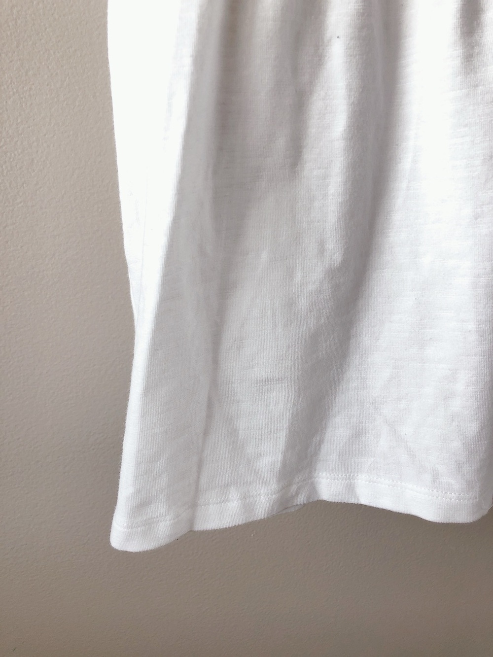 Old Navy Braided-Strap Tiered Mini White Swing Dress women’s size large - Picture 9 of 14